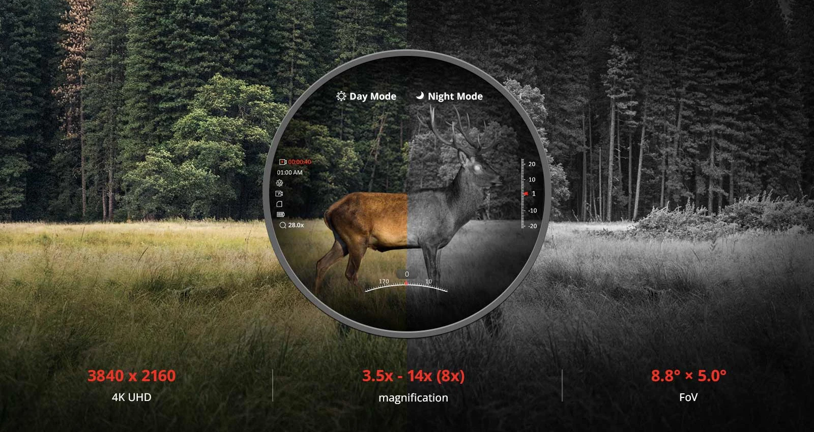 Hikmicro Alpex 4K Day and Night Scope