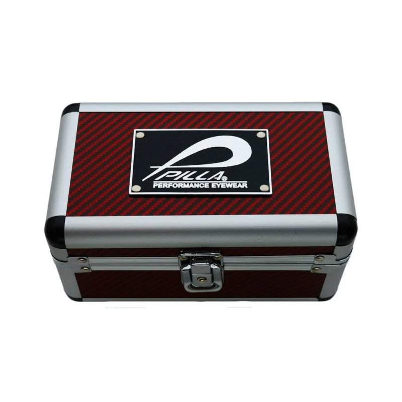 Pilla Aluminium Case Red