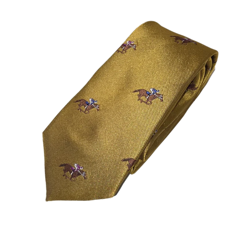 Ian Coley Horse Tie Gold