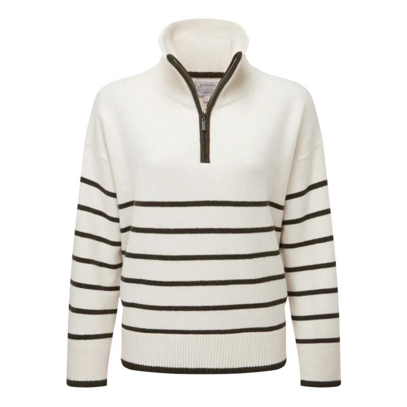 Schoffel Sandsend Quarter Zip Jumper