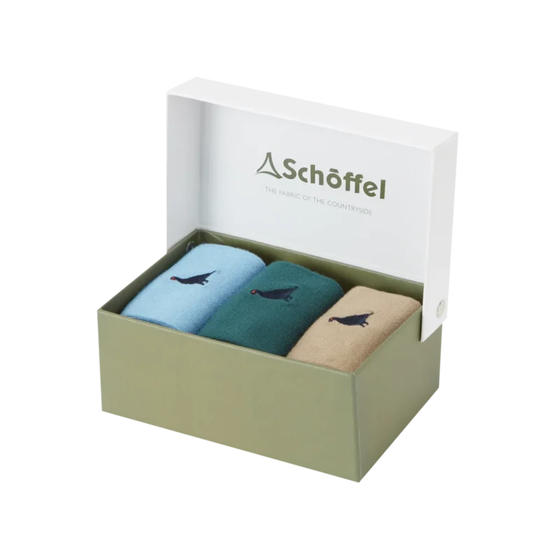 Schoffel Mens Bamboo Socks Three Pack