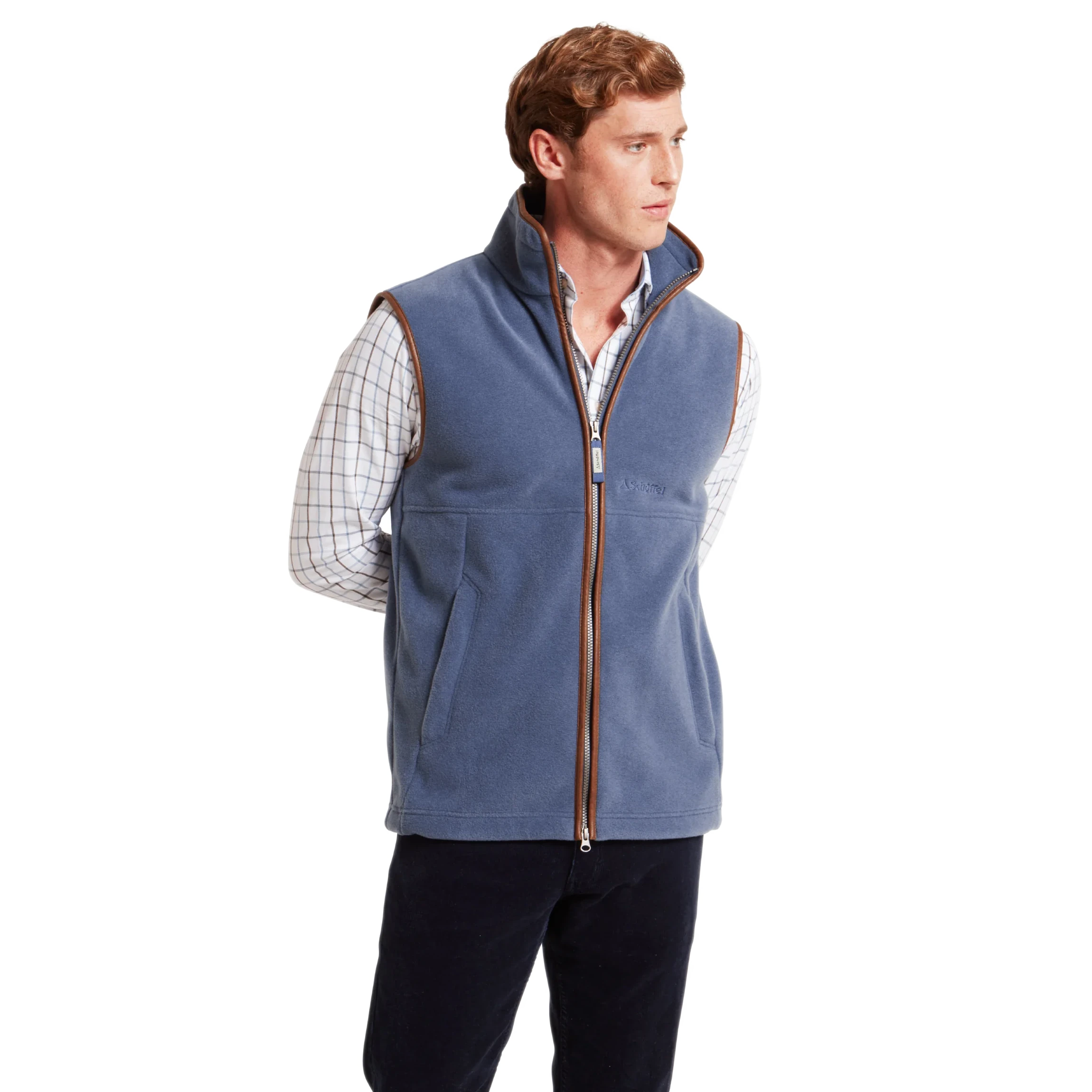 Schoffel Oakham Fleece Gilet Storm Blue