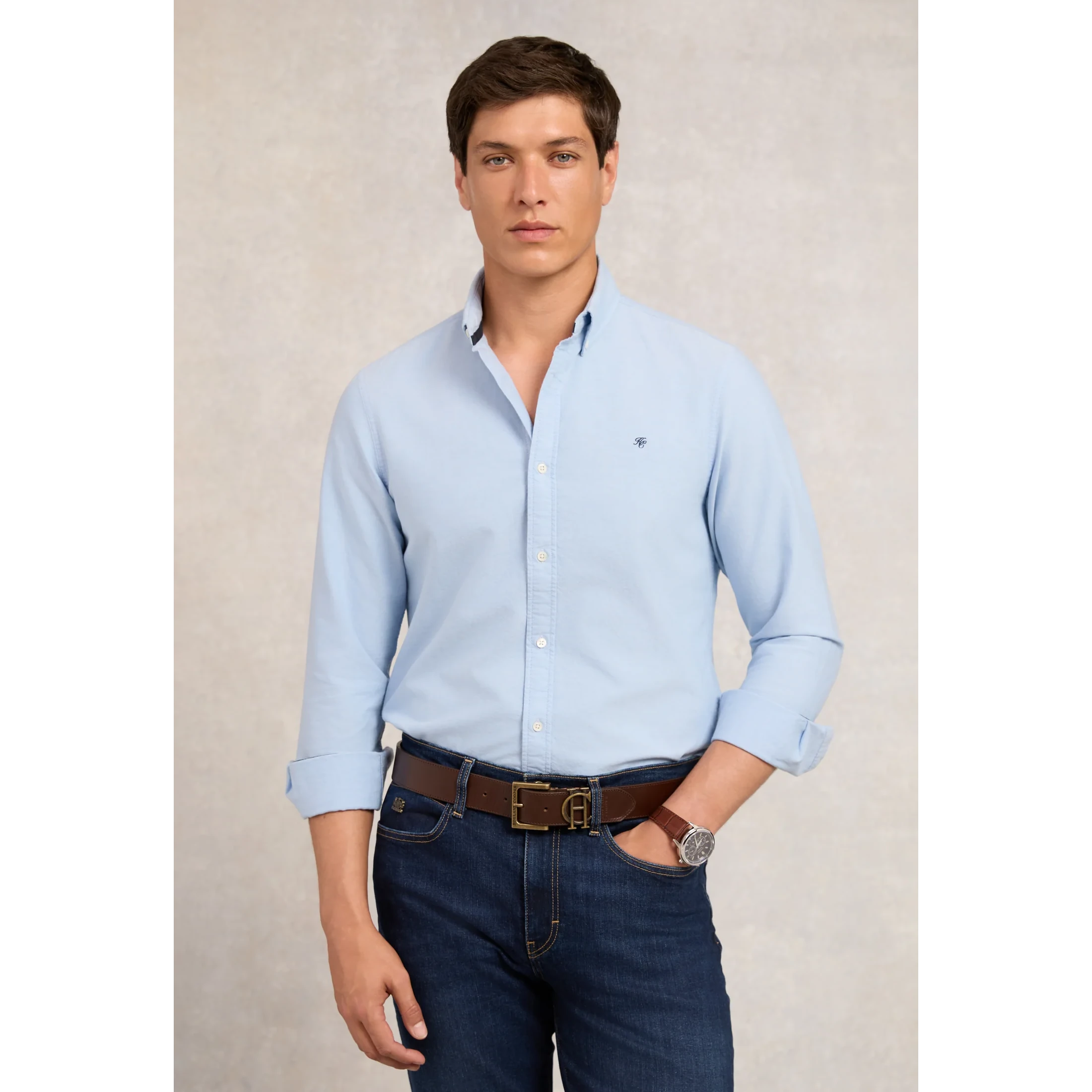 Holland Cooper Mens Classic Oxford Shirt