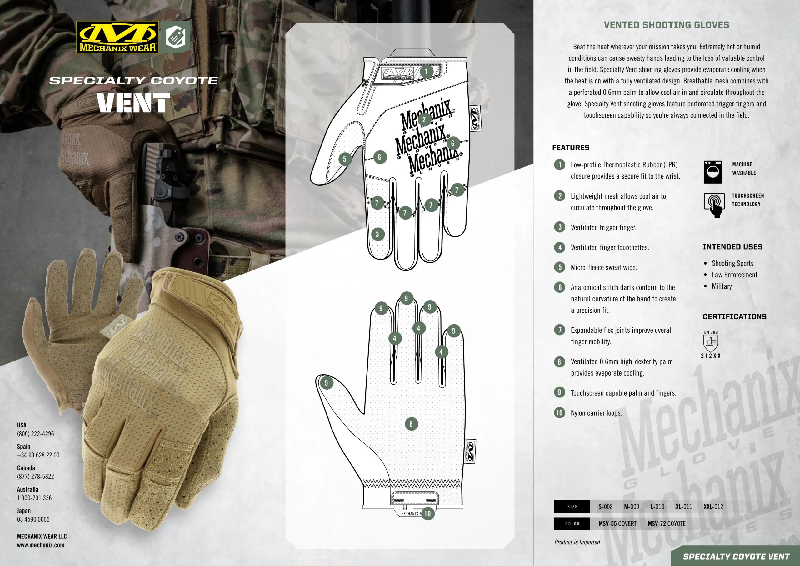 Mechanix Wear Speciality Vent Gloves