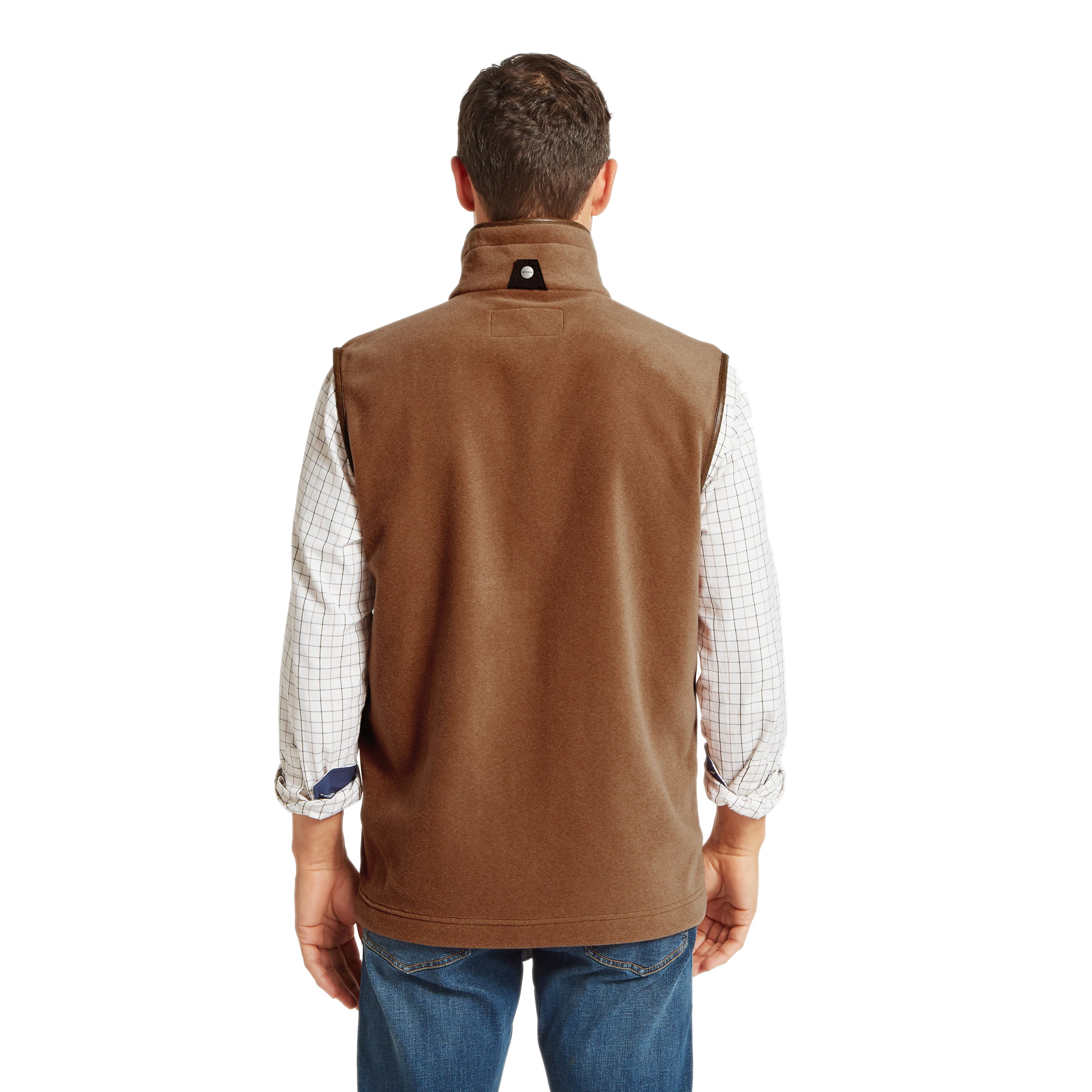 Schoffel Oakham Fleece Gilet Toffee