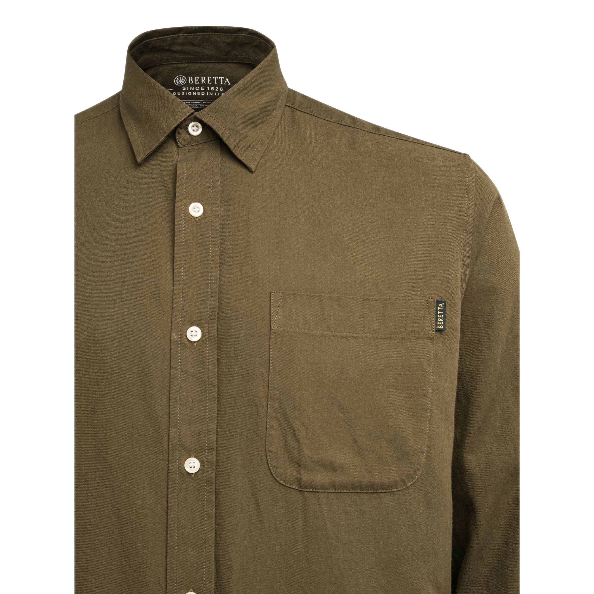 Beretta Bryggen Shirt Mud Green