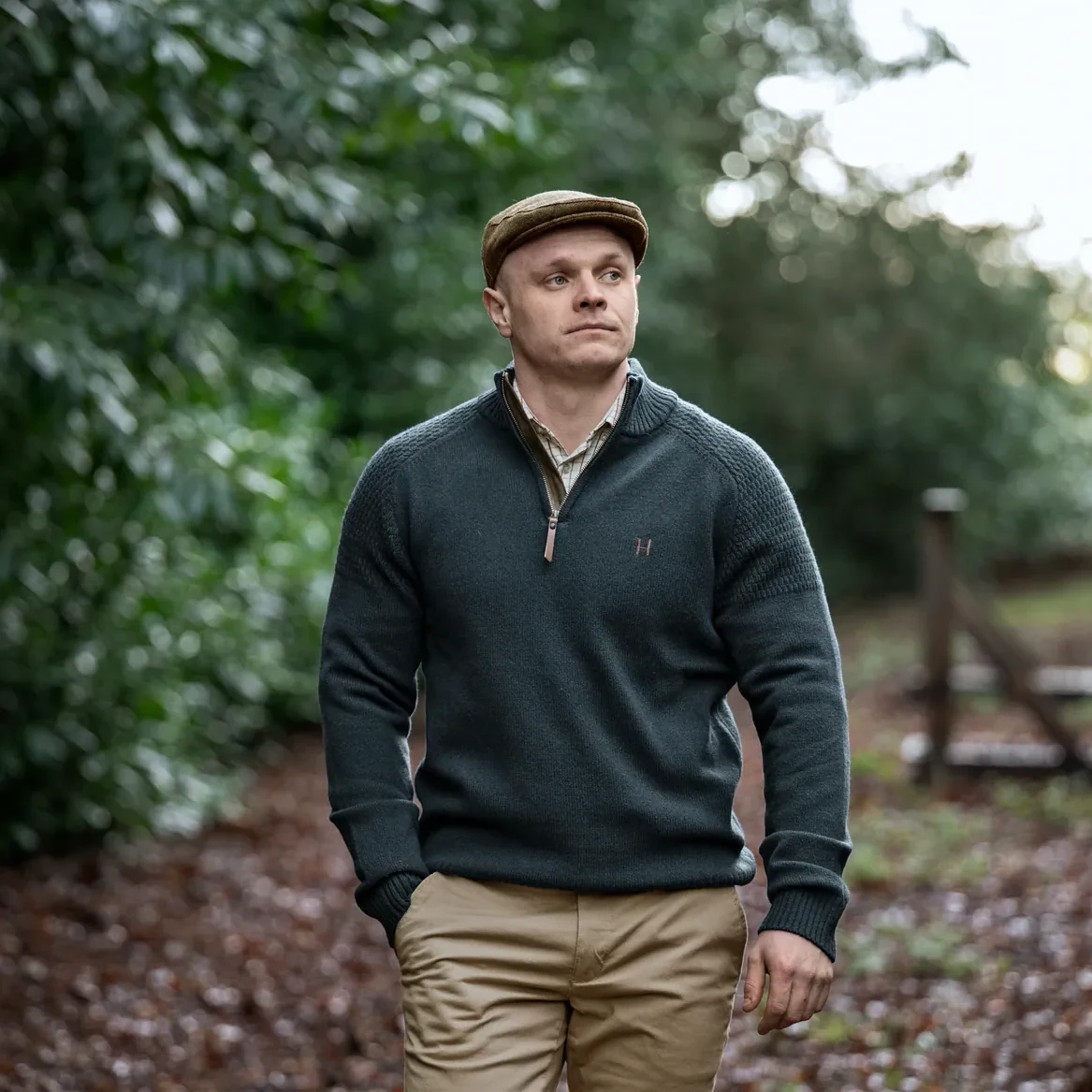 Harkila Vincent Merino Half Zip Pullover