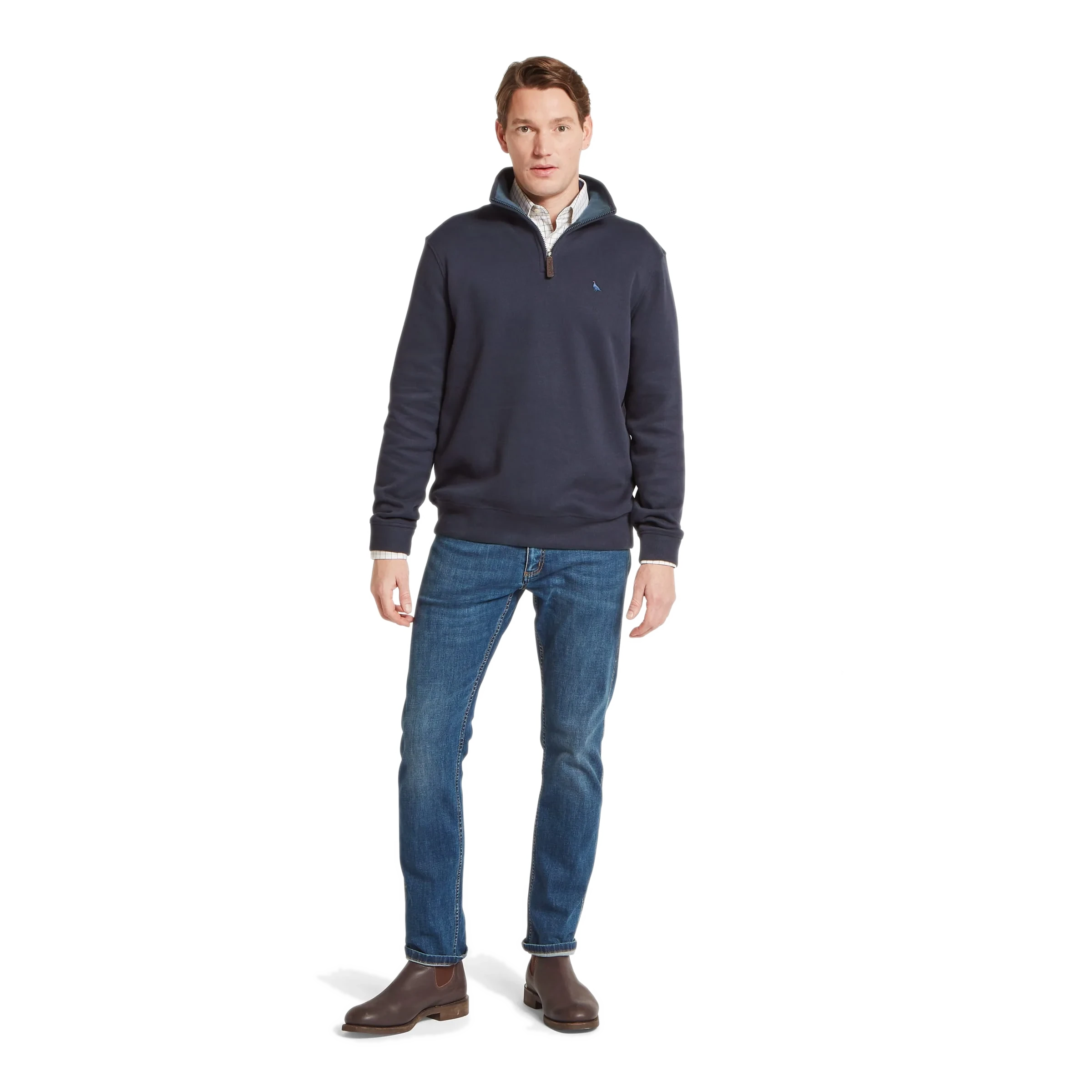 Schoffel Kingsand Quarter Zip Jumper