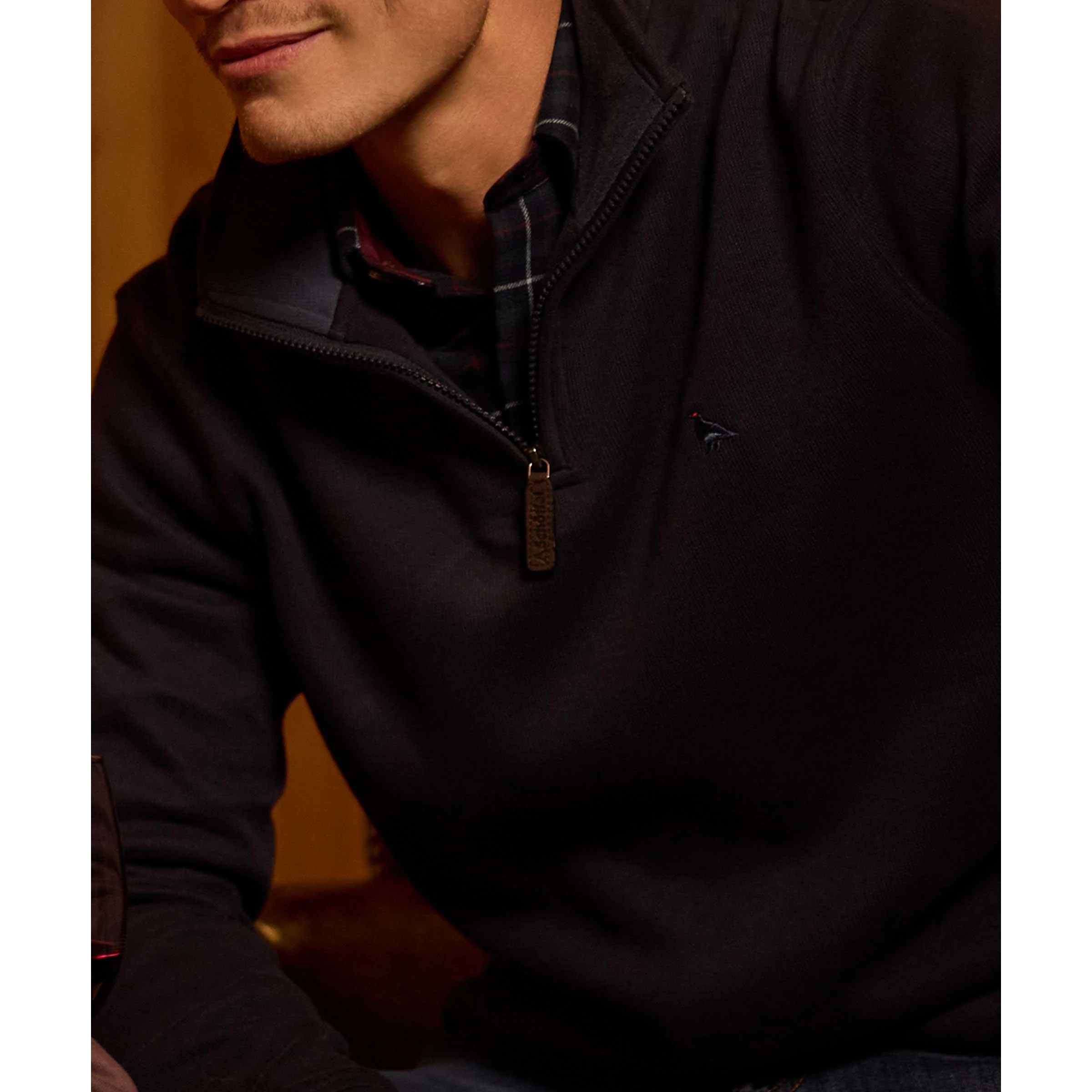 Schoffel Kingsand Quarter Zip Jumper