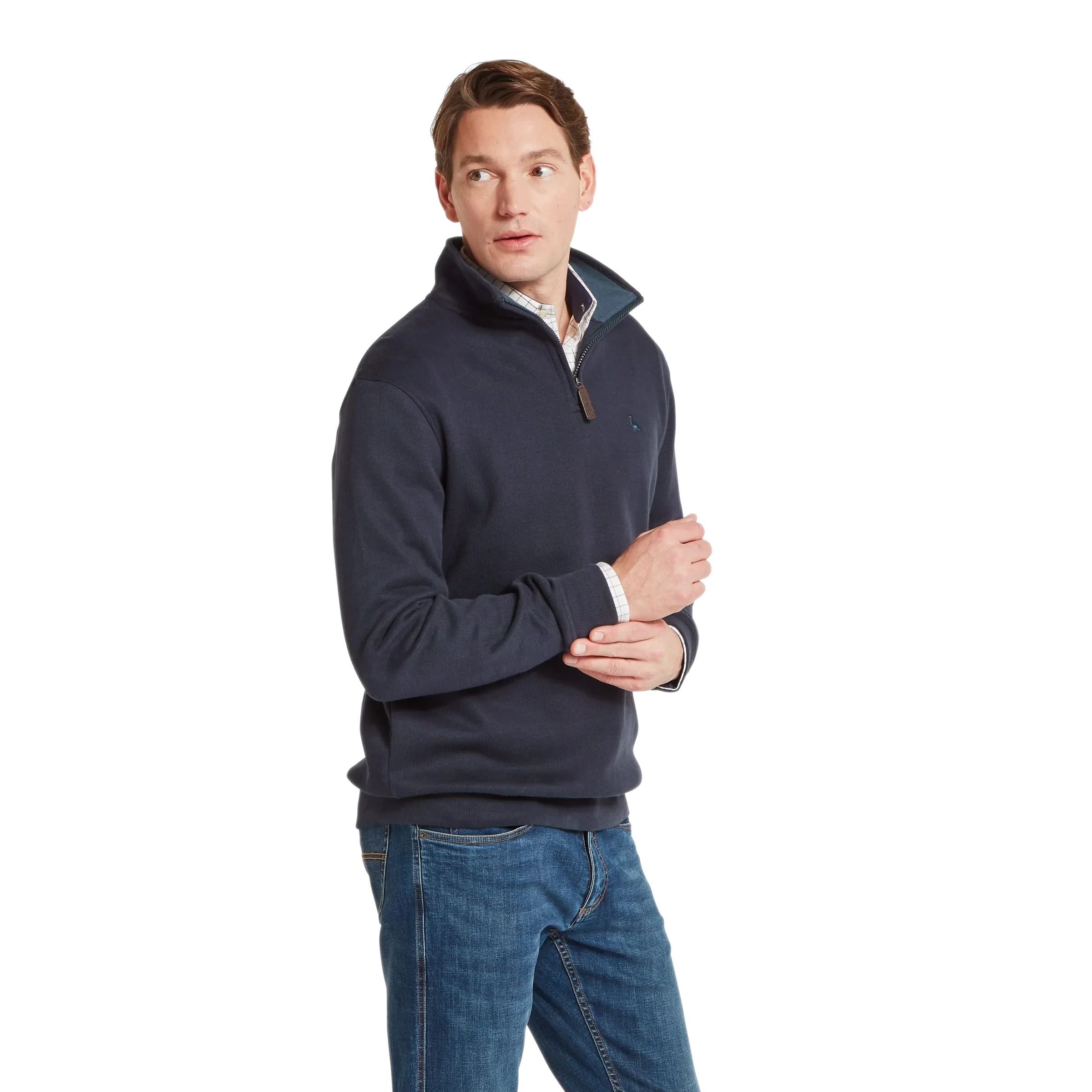 Schoffel Kingsand Quarter Zip Jumper