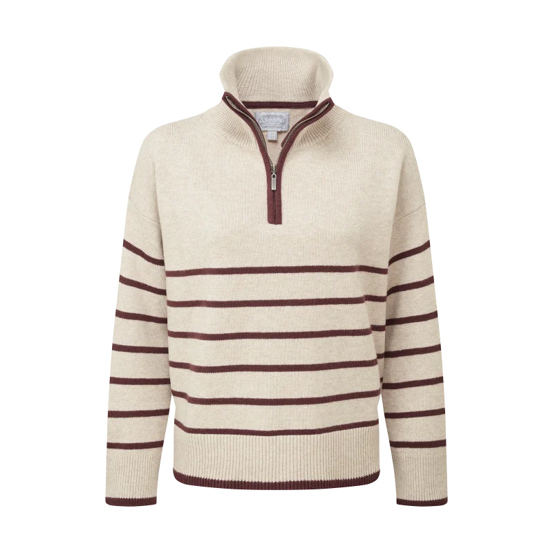 Schoffel Sandsend Quarter Zip Jumper