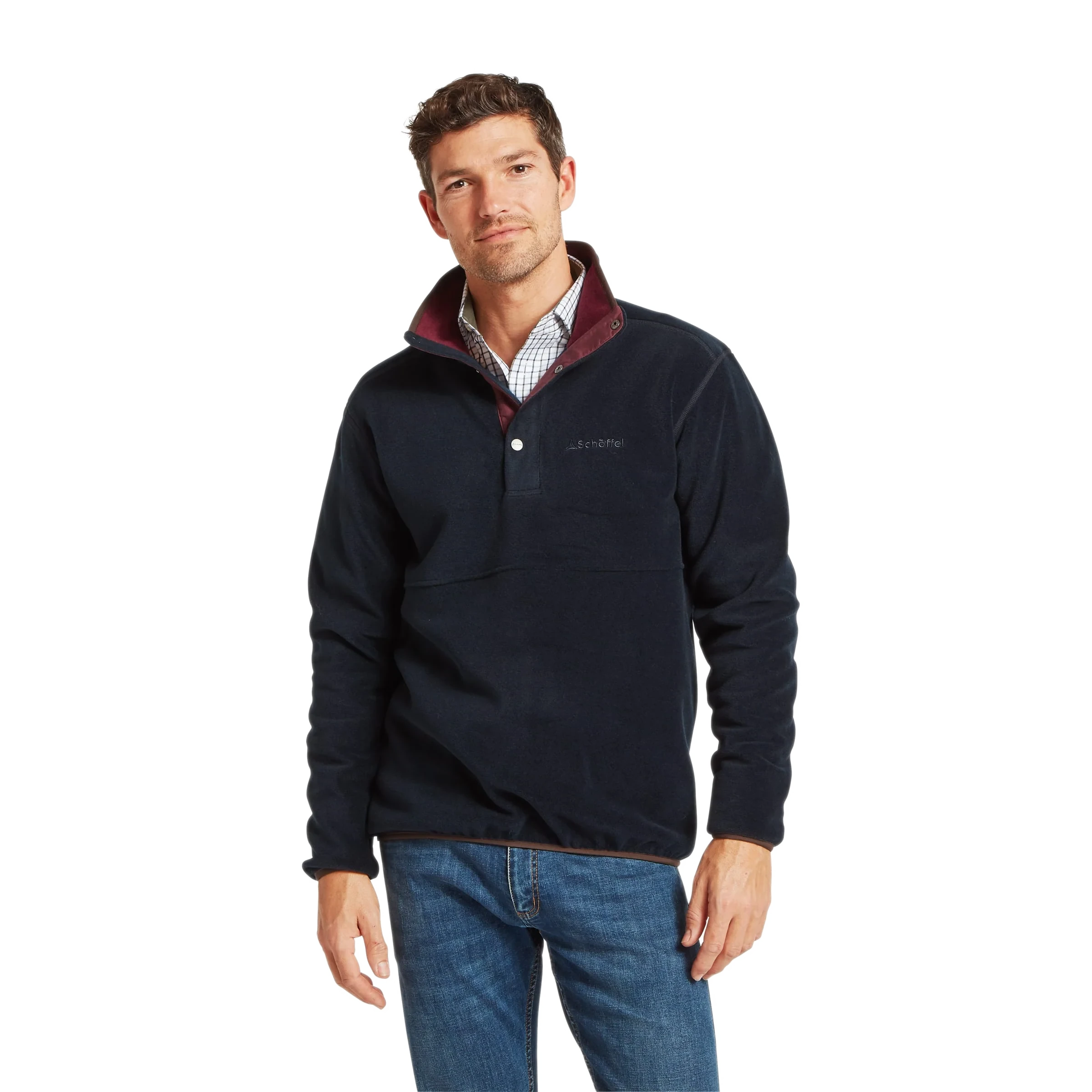 Schoffel Mens Norton Fleece Navy