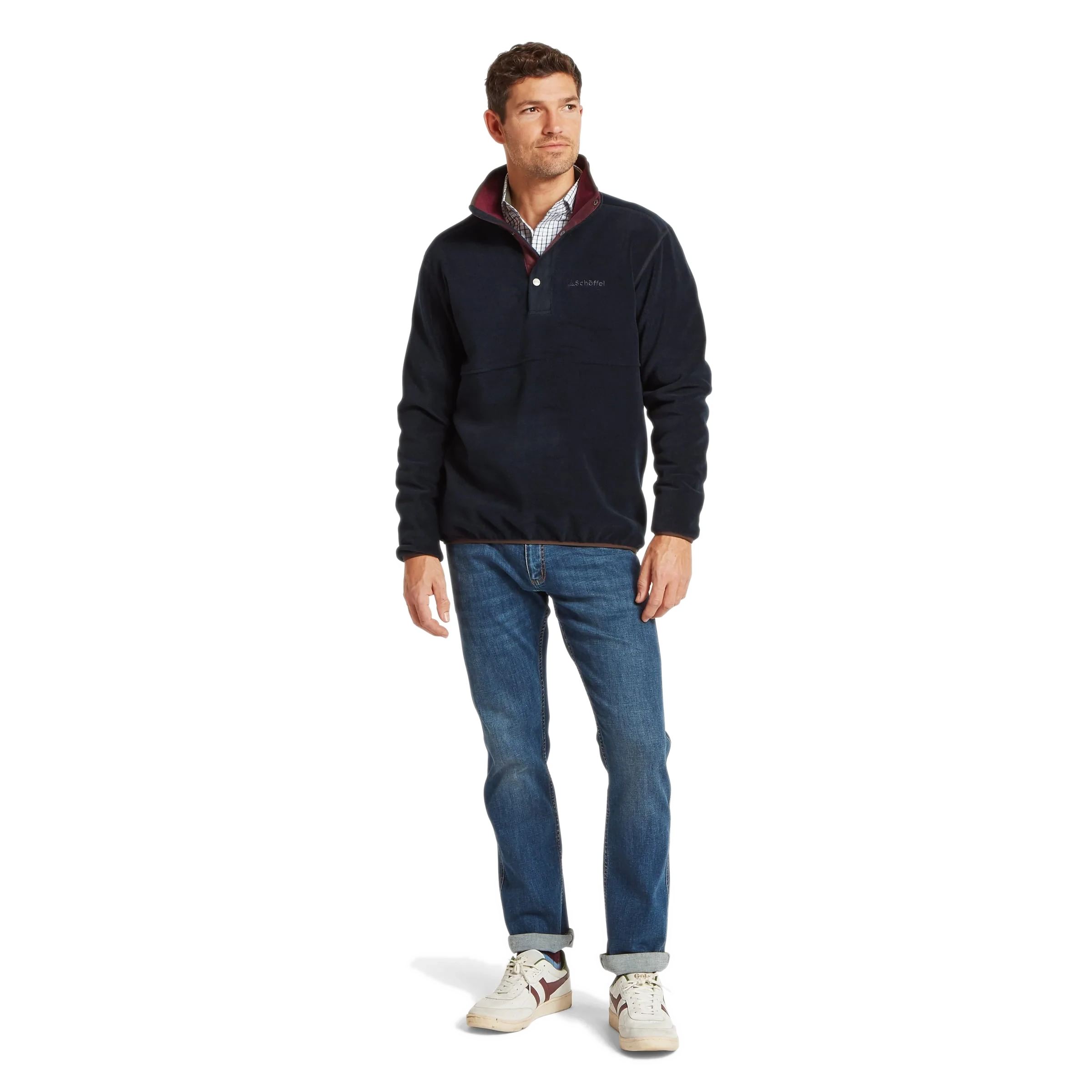 Schoffel Mens Norton Fleece Navy