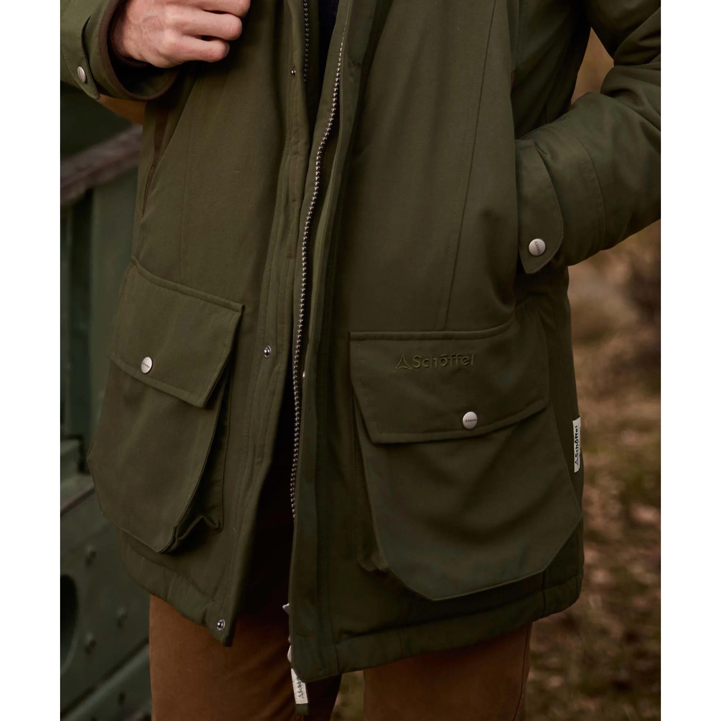 Schoffel Ptarmigan Classic Coat Hunter Green
