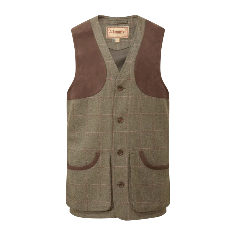 Schoffel Ptarmigan Tweed Waistcoat