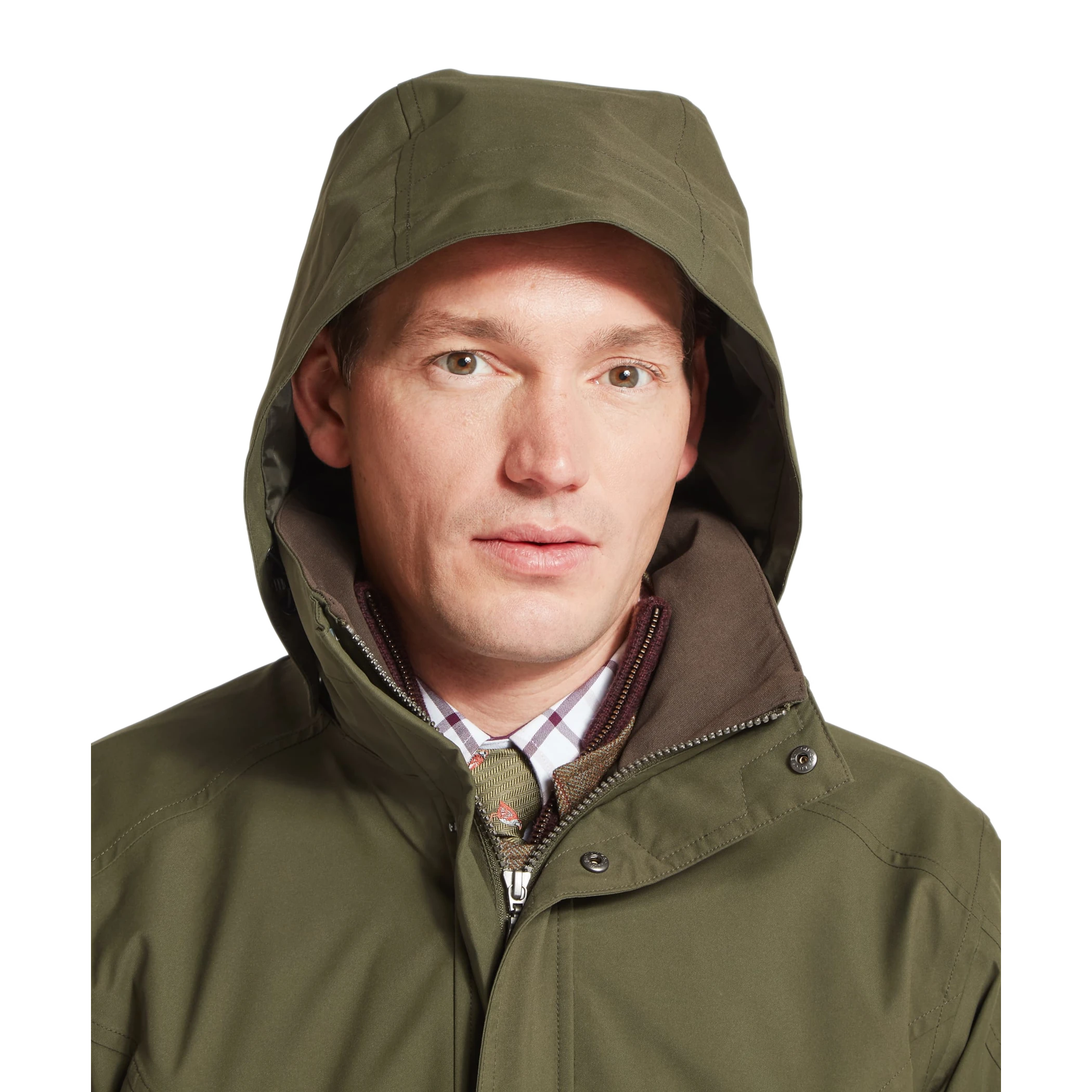 Schoffel Snipe Ultralight Coat Forest Hood