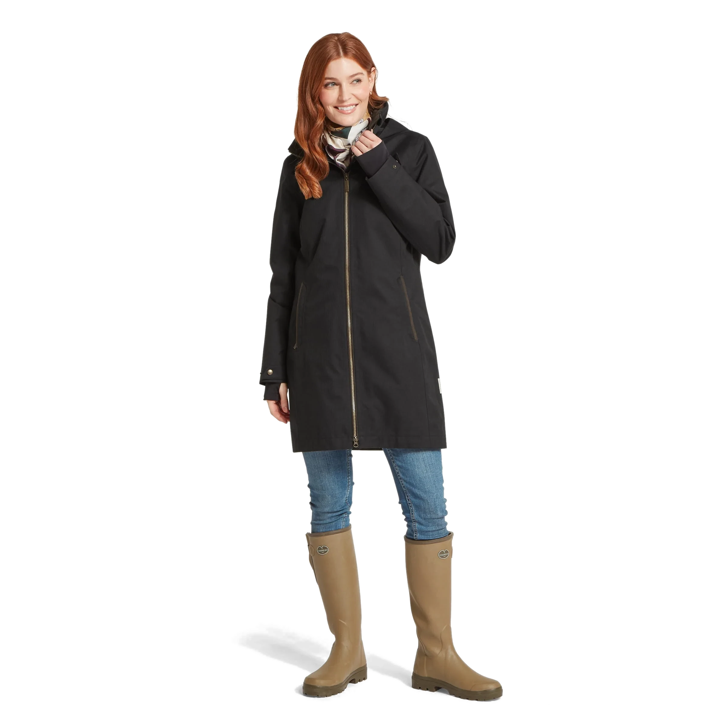 Schoffel Womens Allexton Coat Charcoal