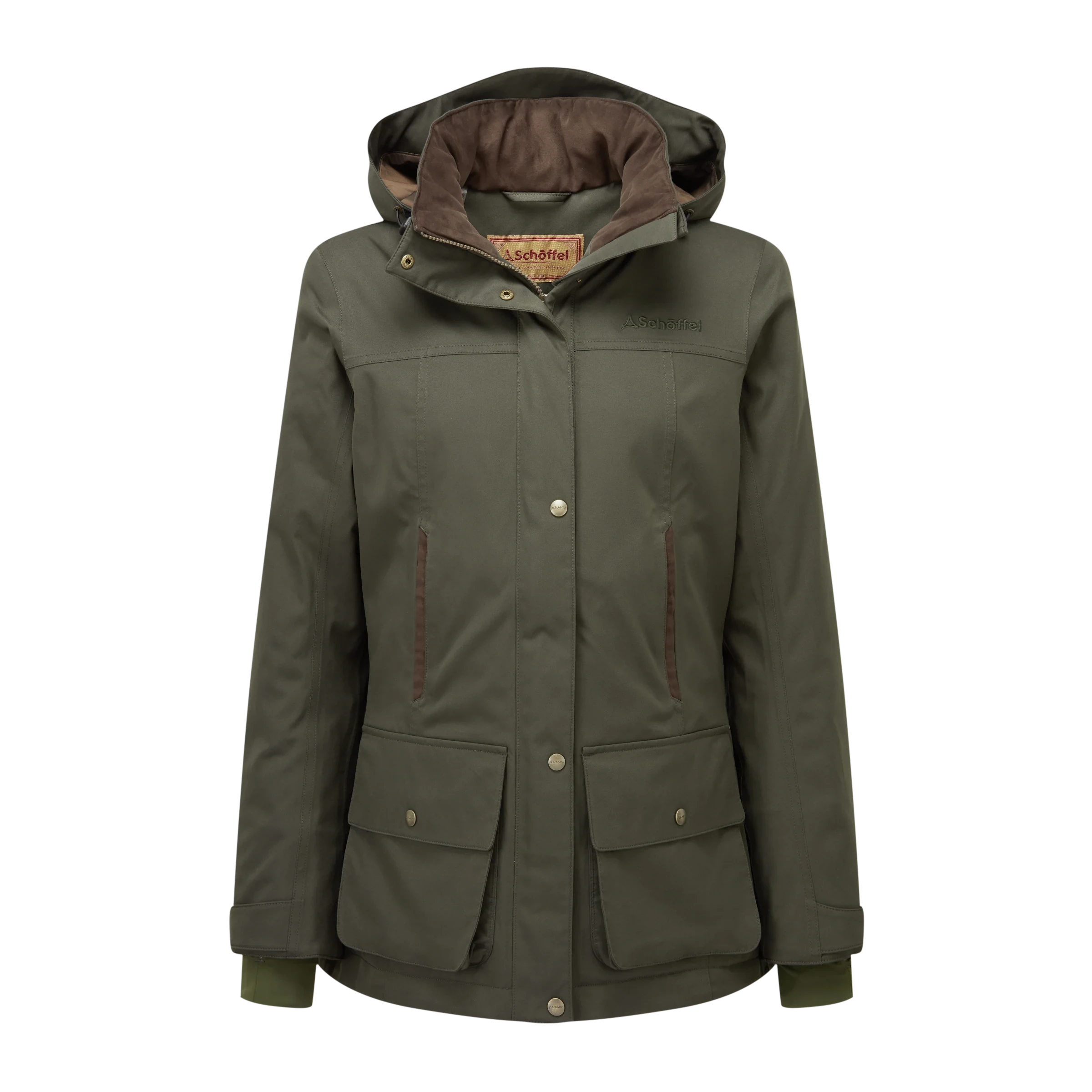 Schoffel Womens Langton Coat Dark Woodland