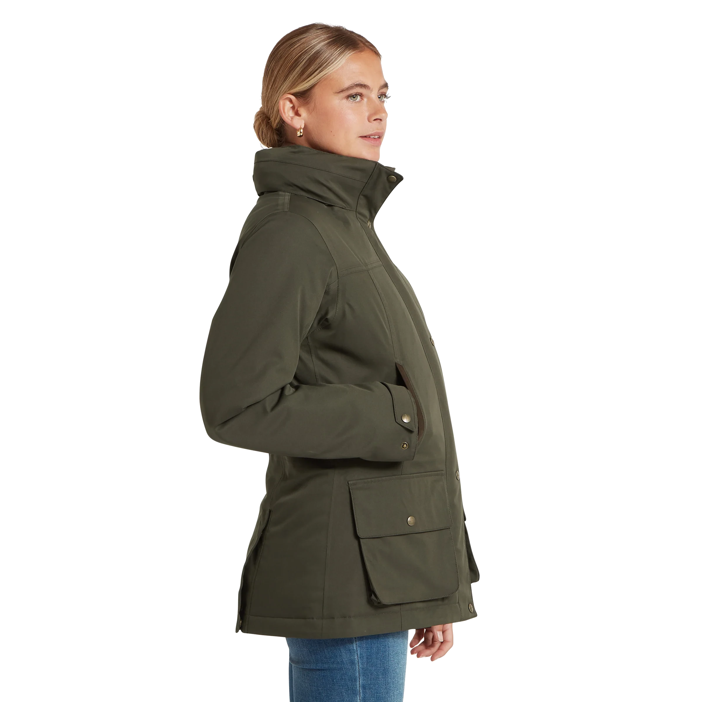 Schoffel Womens Langton Coat Dark Woodland