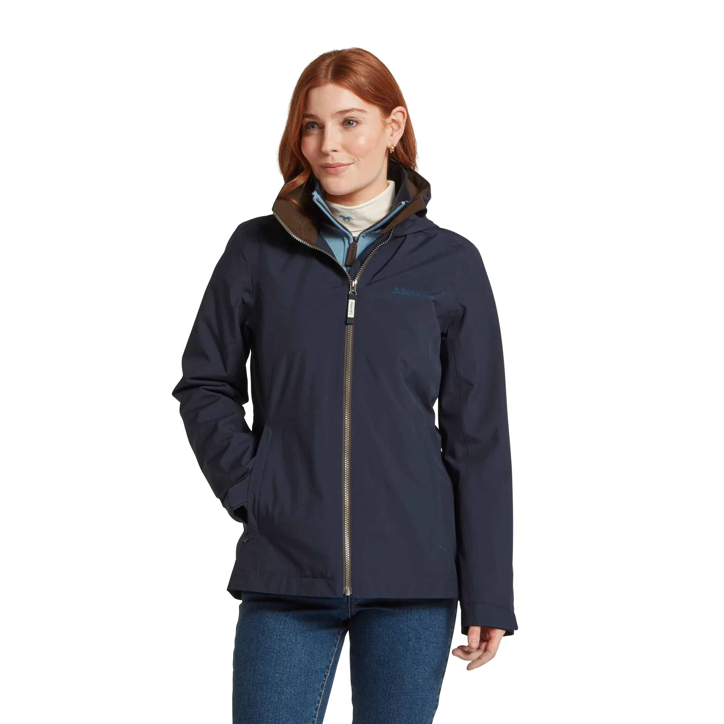 Schoffel Womens Manton Lightweight Jacket Dark Navy