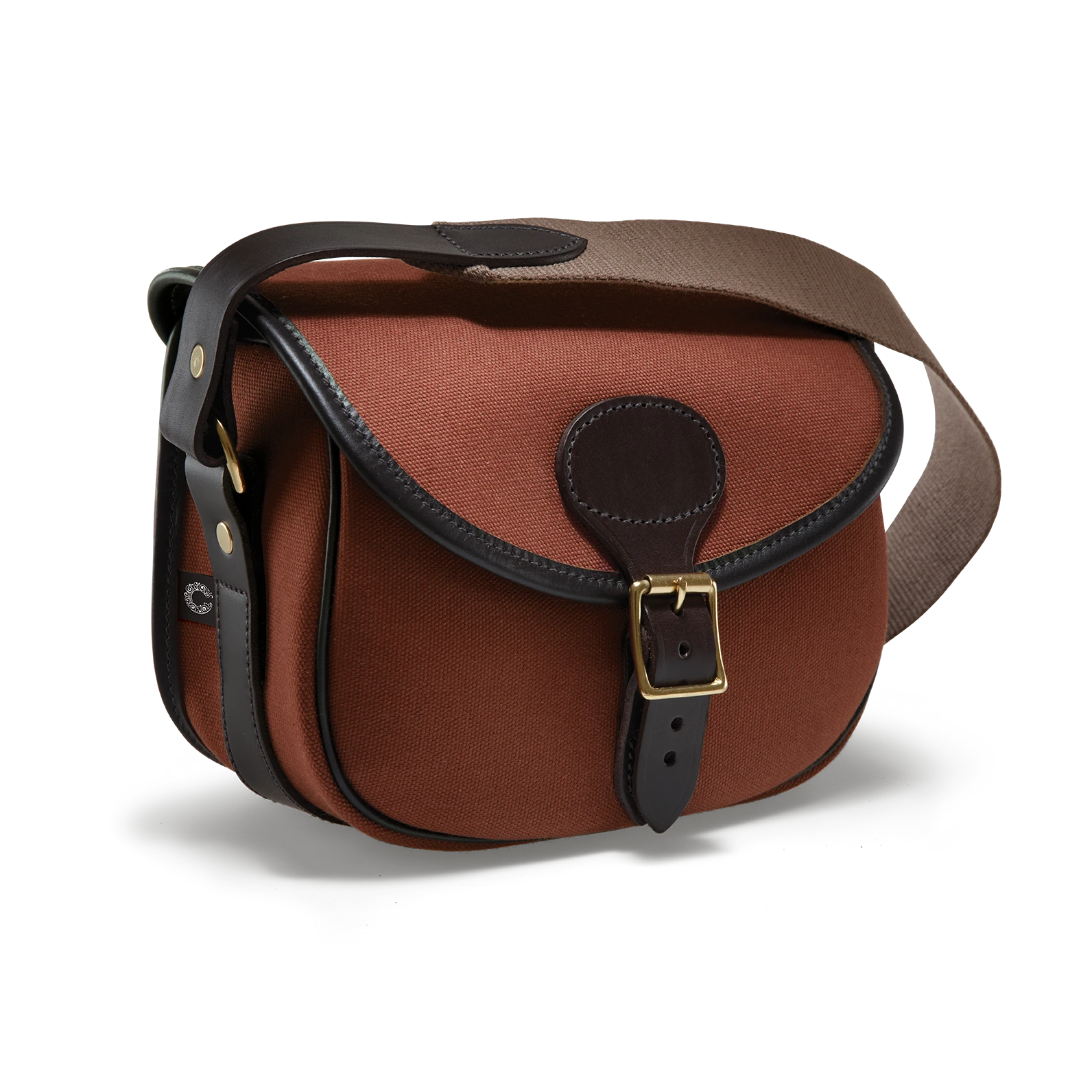 Croots Rosedale Canvas Cartridge Bag Fox Tan Front