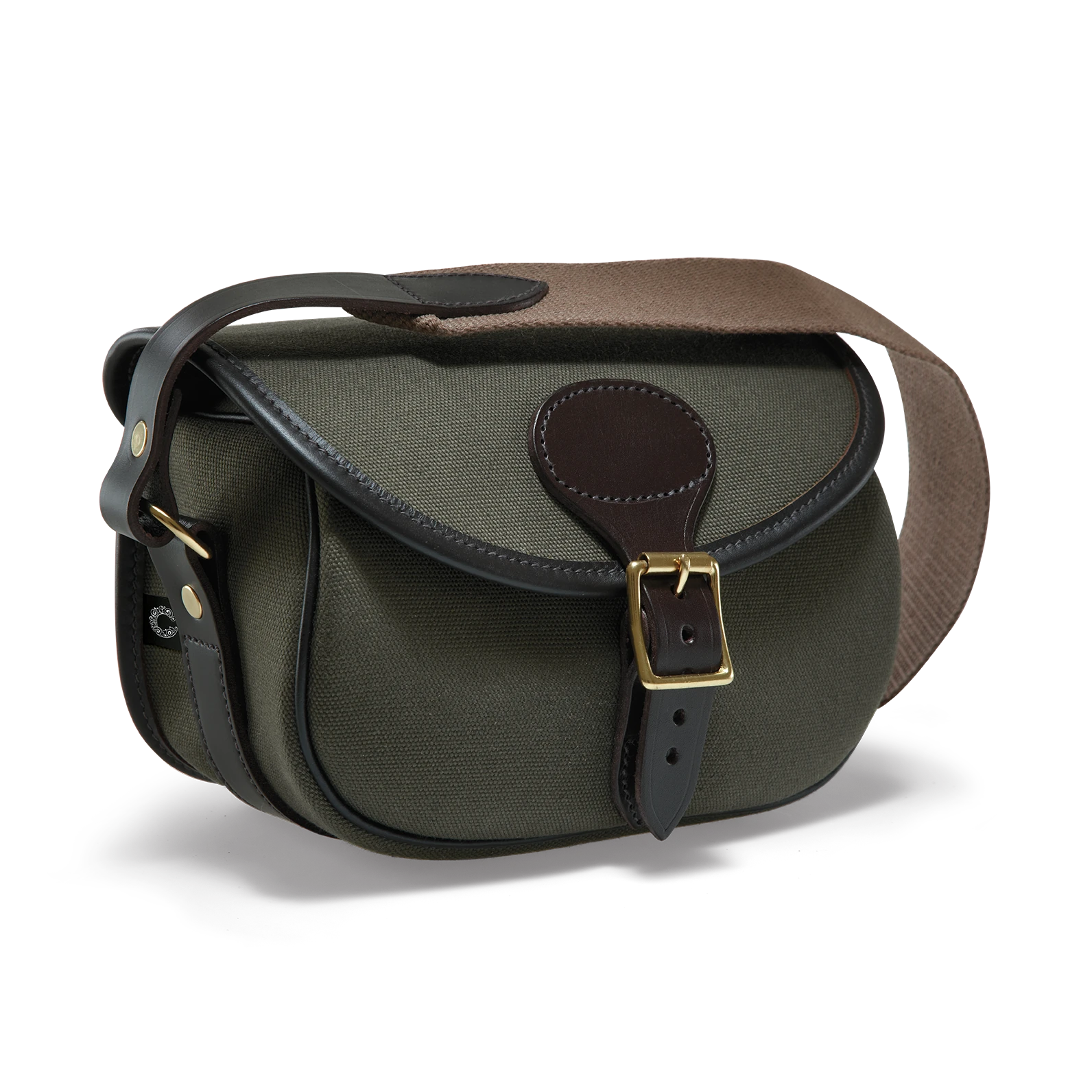 Croots Rosedale Canvas Cartridge Bag Green Front