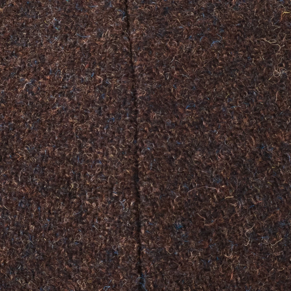 Failsworth Carloway 8 Piece Newsboy Bakerboy Cap Brown Tweed