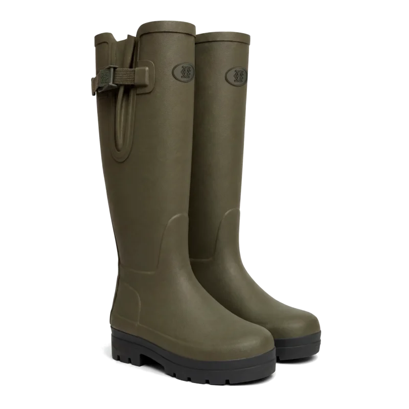 Holland Cooper Mens Farnley Boots Hunter Green